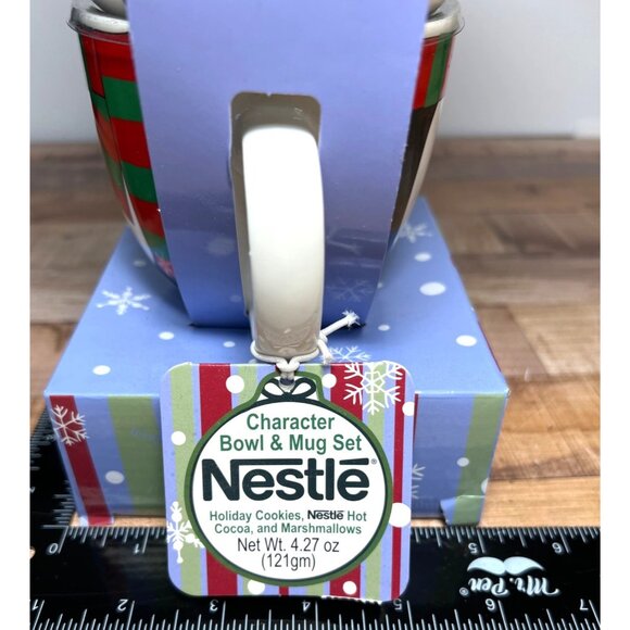 Nestlé Holiday Penguin Character Bowl & Mug Set With Cocoa & Marshmallows - Picture 6 of 6
